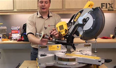 Unbolt the head of the saw by moving it around and applying a sufficient amount of pressureenough to unlock it but not break the head. . Unlock a dewalt miter saw